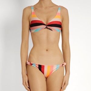 Solid & Striped Bikini Top